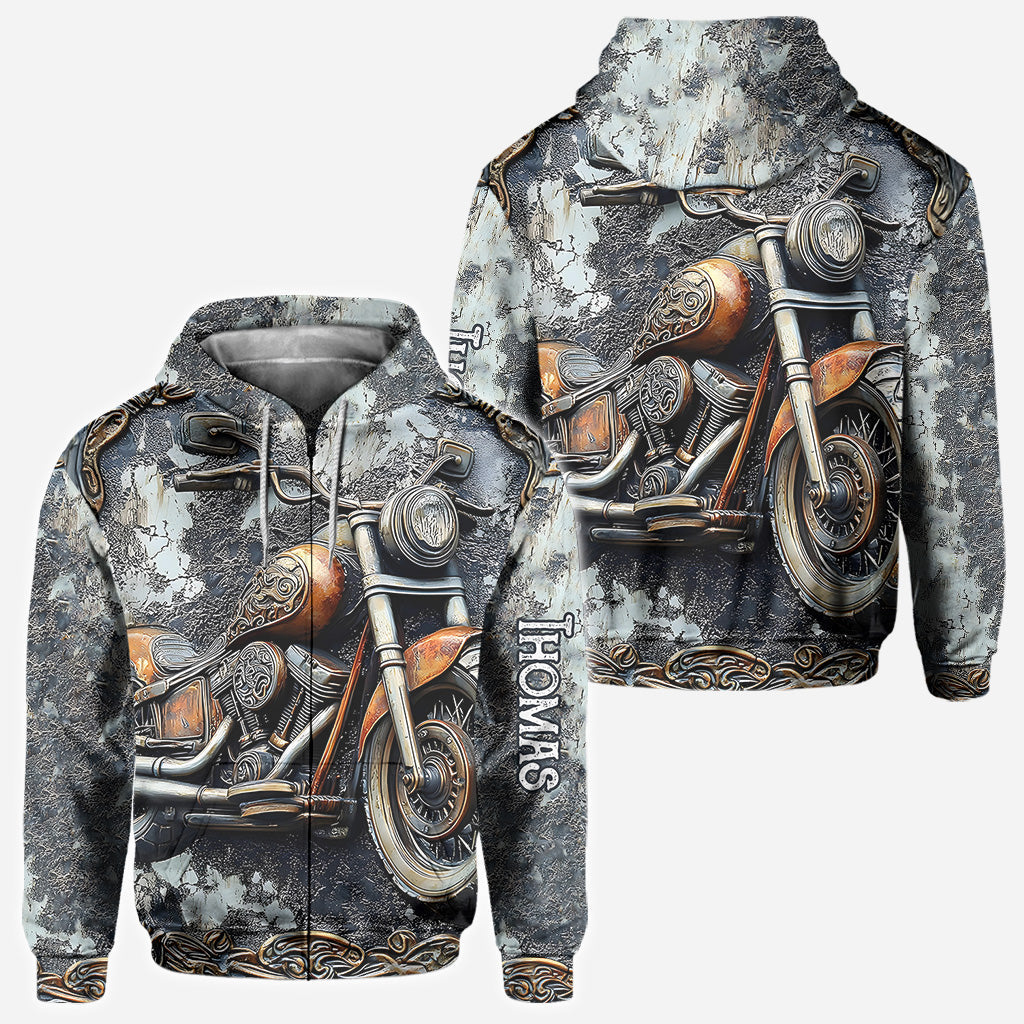 Zeit zum Fahren – Personalisiertes Biker-Shirt