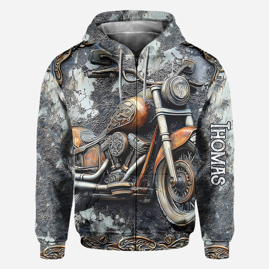 Zeit zum Fahren – Personalisiertes Biker-Shirt