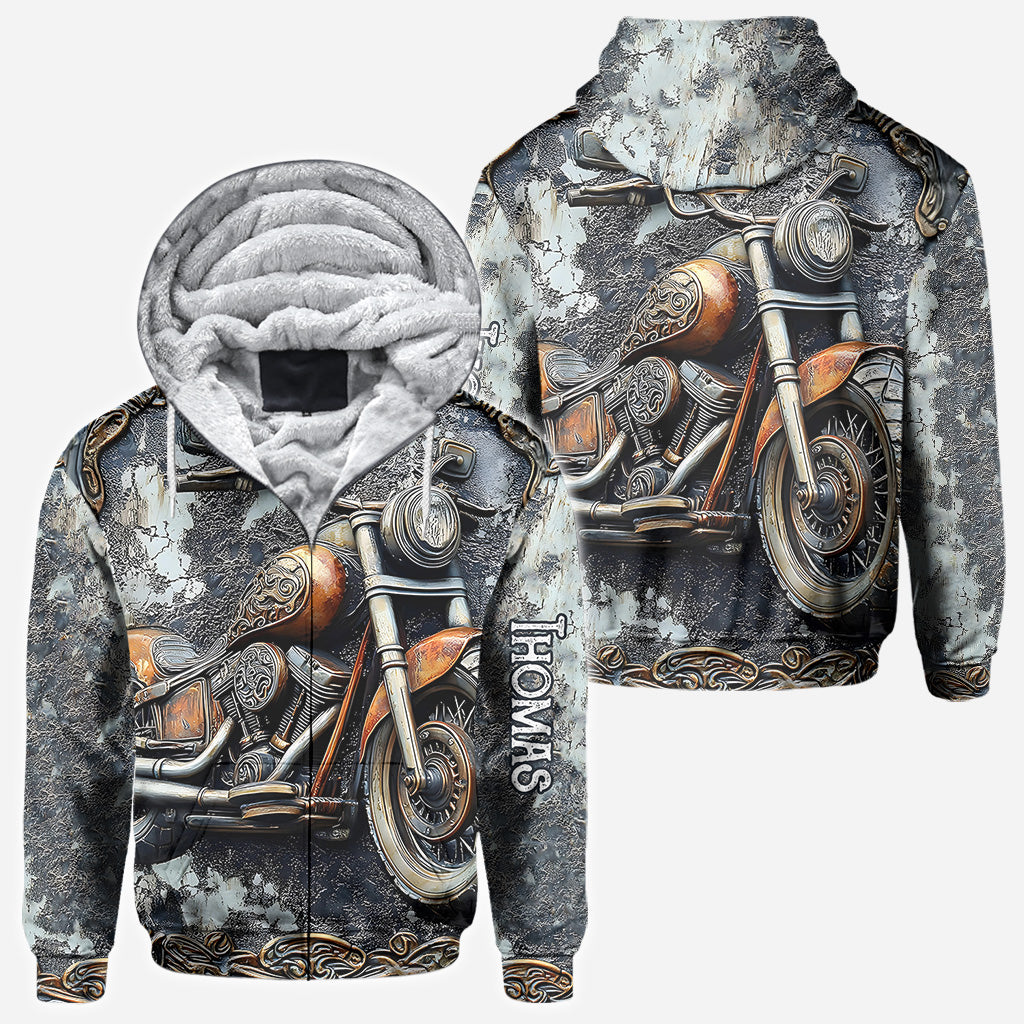 Zeit zum Fahren – Personalisiertes Biker-Shirt