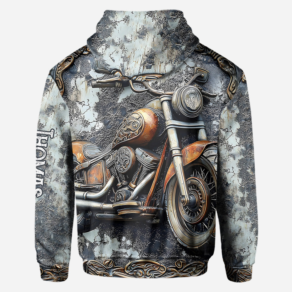 Zeit zum Fahren – Personalisiertes Biker-Shirt