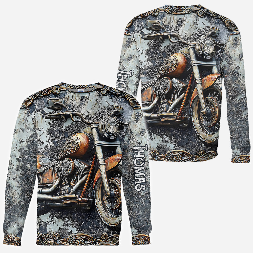Zeit zum Fahren – Personalisiertes Biker-Shirt
