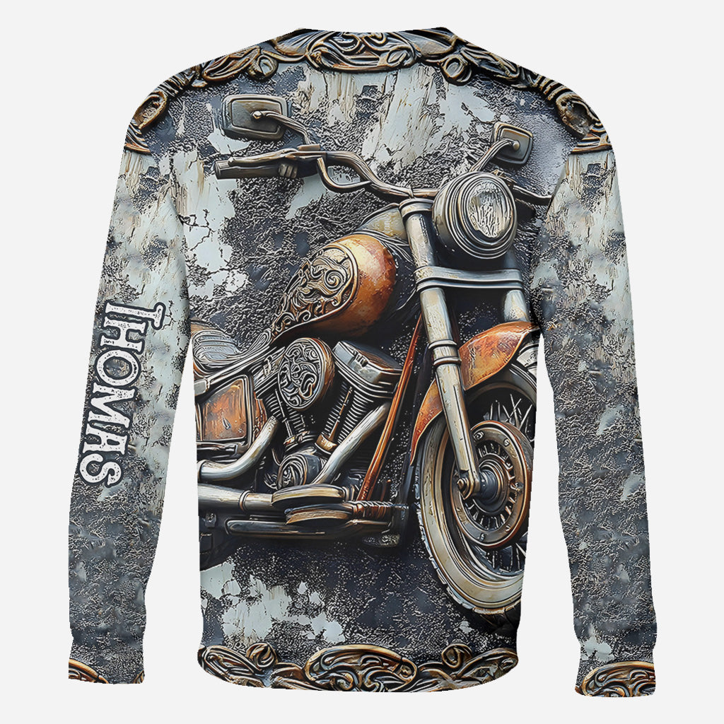 Zeit zum Fahren – Personalisiertes Biker-Shirt