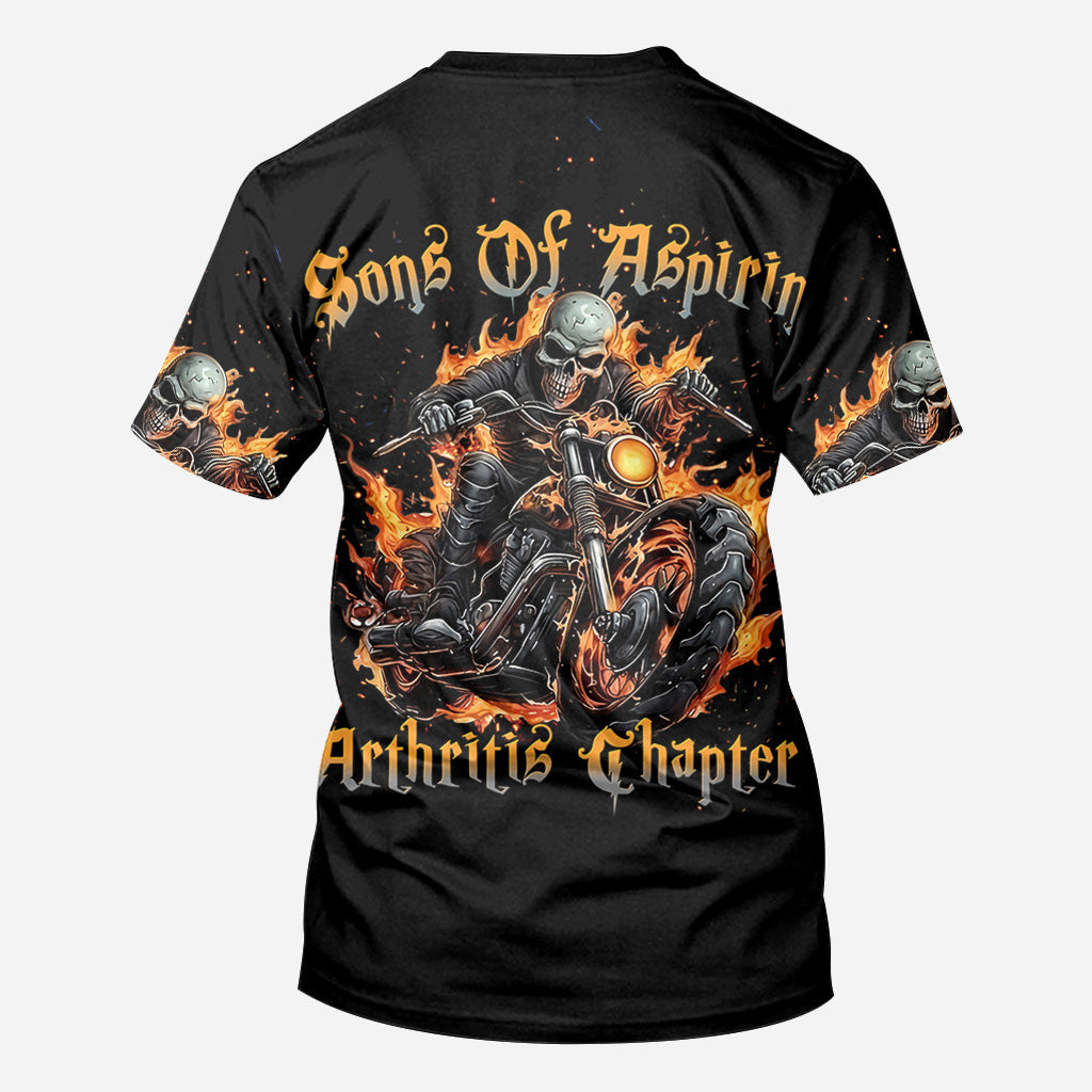 Sohn von Aspirin – Personalisiertes Biker-Shirt