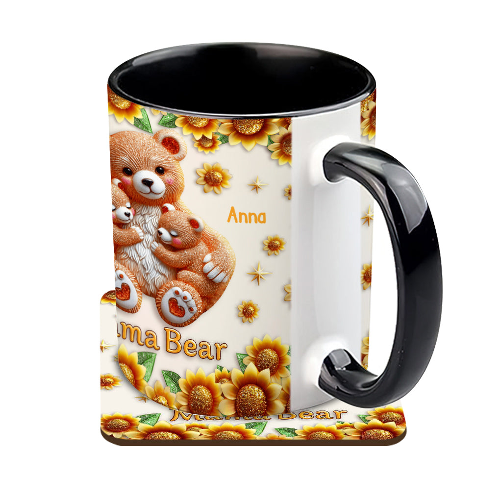 Mama Bear - Personalized Mother Accent Mug