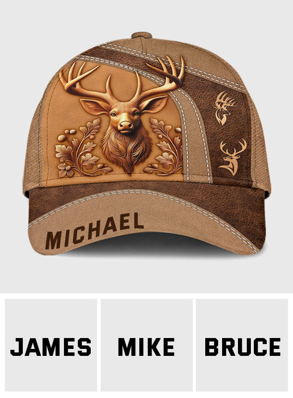 Passionné de chasse - Casquette de chasse classique personnalisée