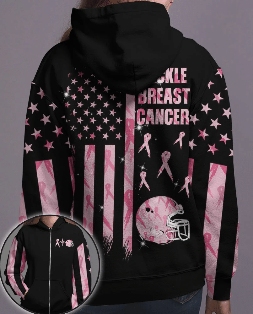 Brustkrebs bekämpfen – T-Shirt und Hoodie zur Sensibilisierung für Brustkrebs 0822