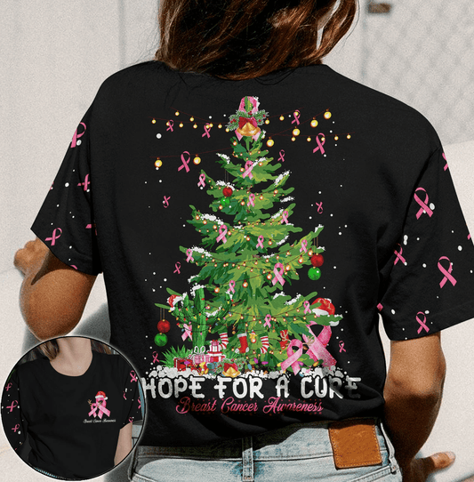 Espoir d'un remède contre le cancer du sein - T-shirt et sweat à capuche de sensibilisation au cancer du sein (0822)