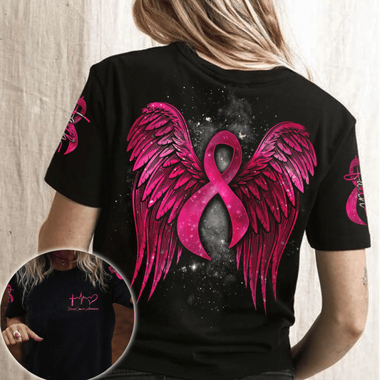 T-shirt et sweat à capuche Faith - Sensibilisation au cancer du sein (0822)