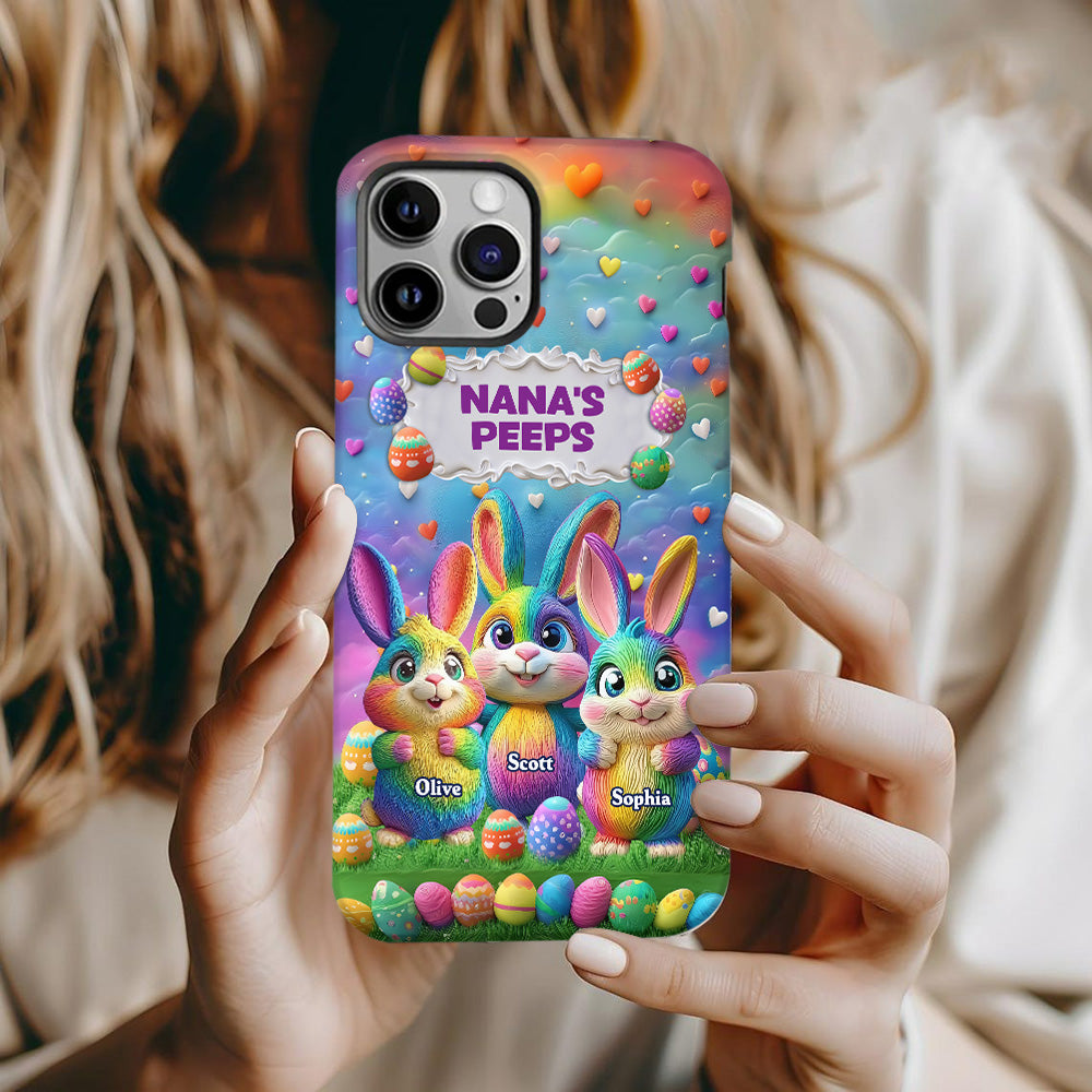 Grandma's Peeps - Personalized Grandma Full Print Phone Case