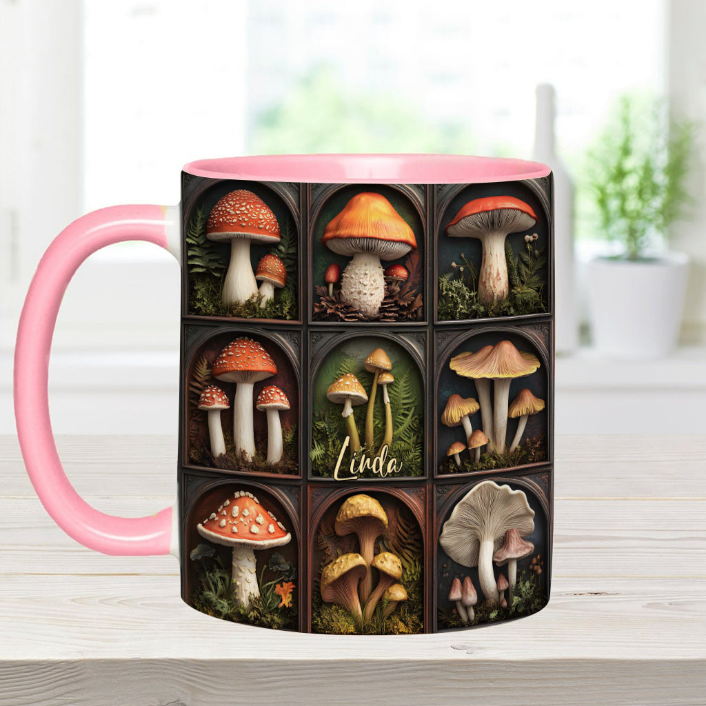 Pilzkollektion – Personalisierte Tasse mit Pilzmotiv