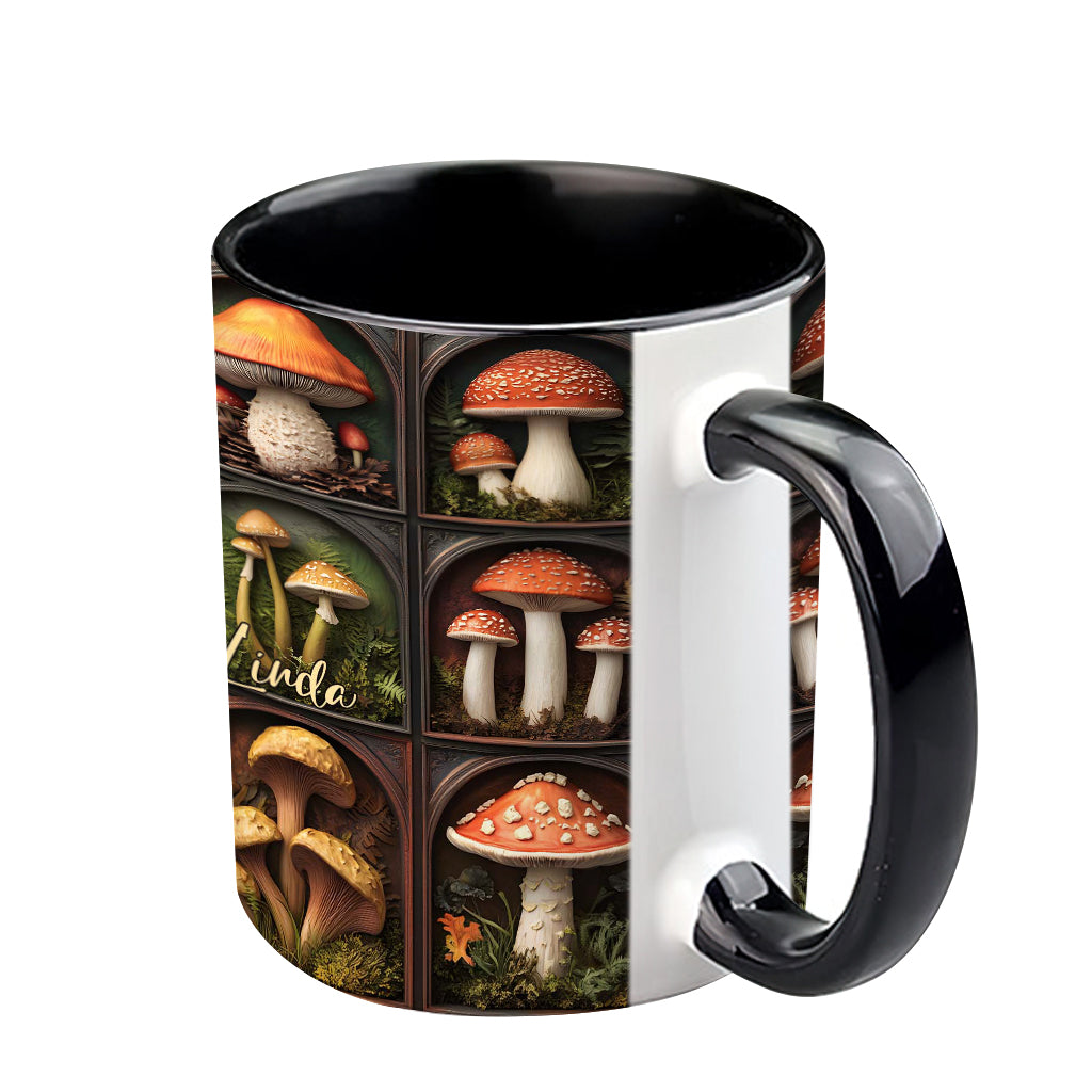Pilzkollektion – Personalisierte Tasse mit Pilzmotiv