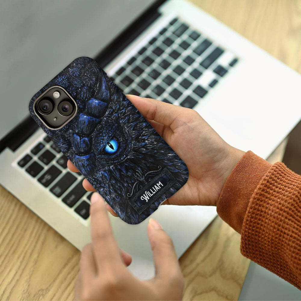 Coque de téléphone personnalisée Dragon Majestueux avec impression intégrale