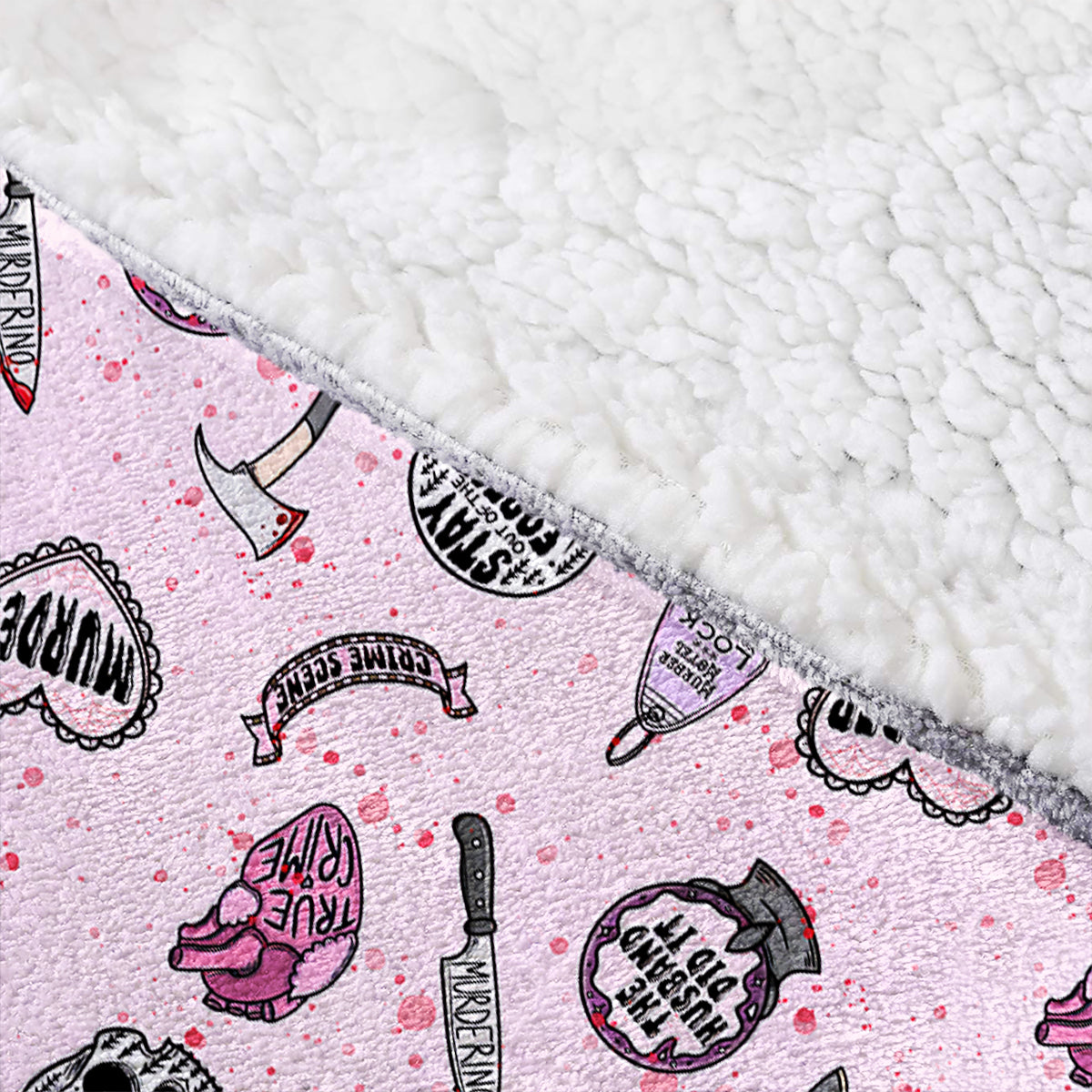 Murder Shows & Comfy Clothes - Personalized Blanket Hoodie