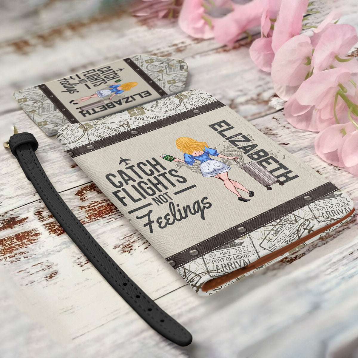 L'aventure vous attend ! – Coffret cadeau de voyage personnalisé pour elle, maman, épouse, petite amie, amie