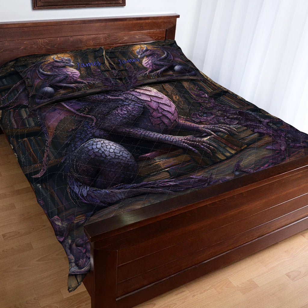 Atemberaubender Drache – personalisiertes Drachen-Bettwäscheset
