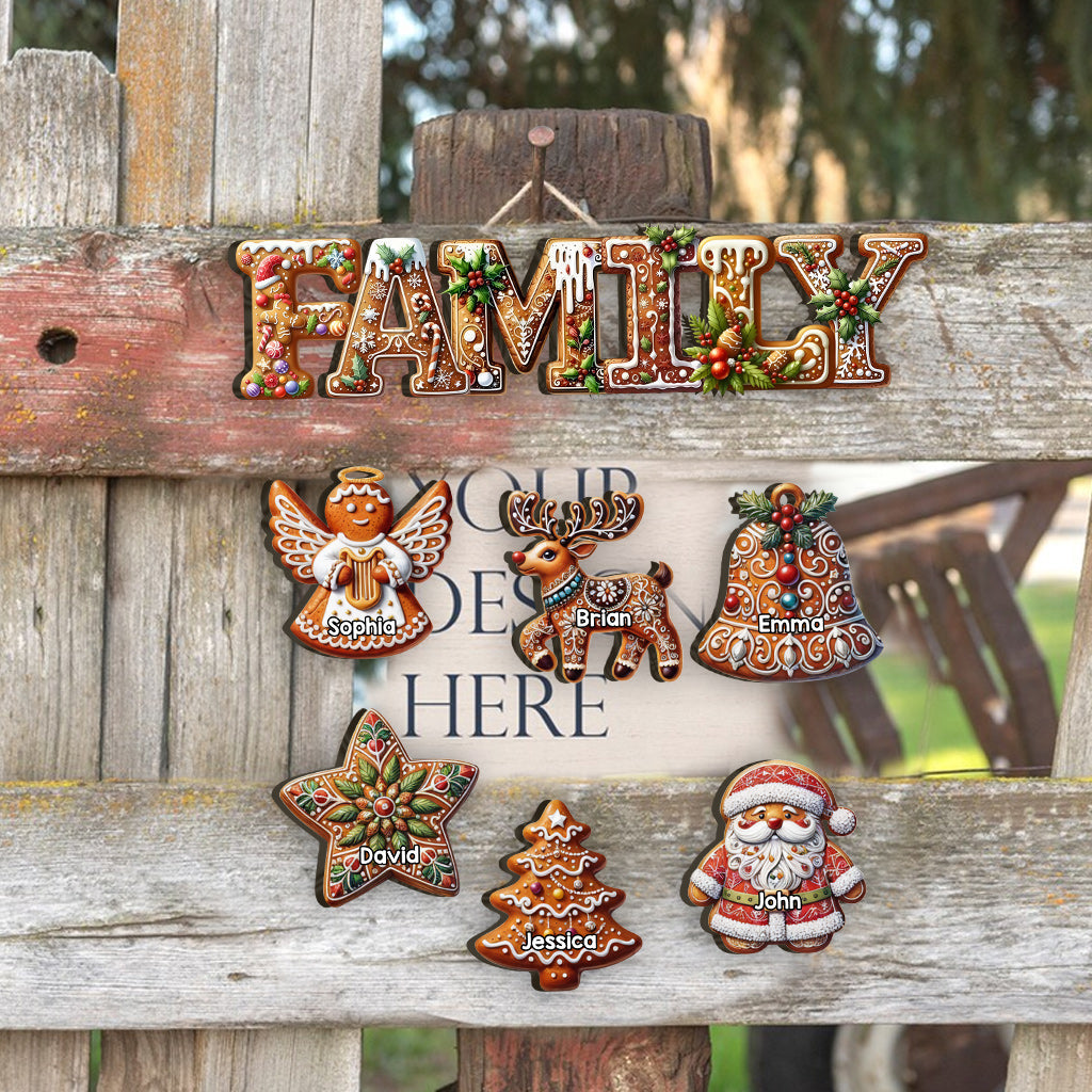 Glückliche Familie – personalisiertes Familienschild aus Palettenholz