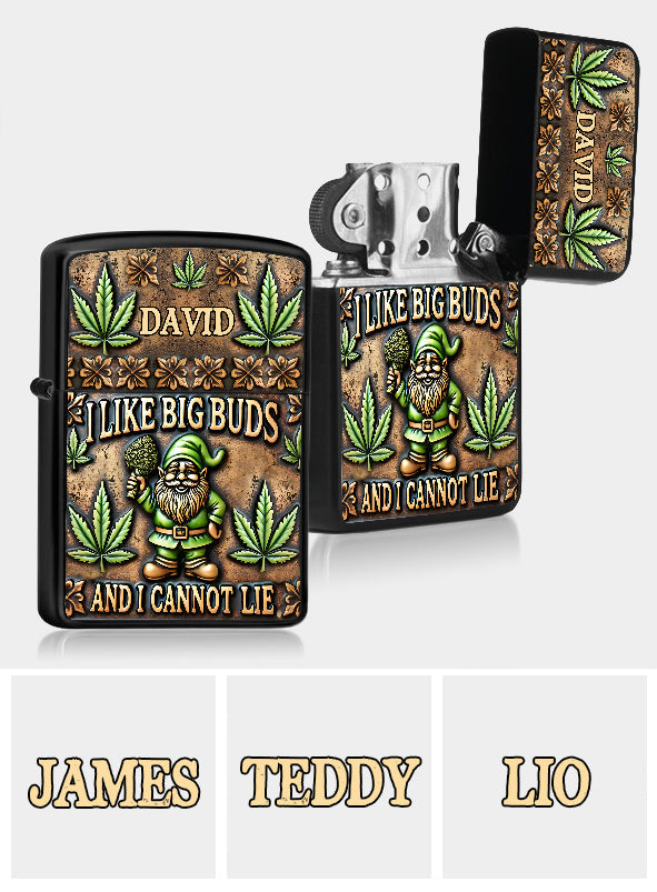J'aime les grosses têtes - Briquet à herbe personnalisé