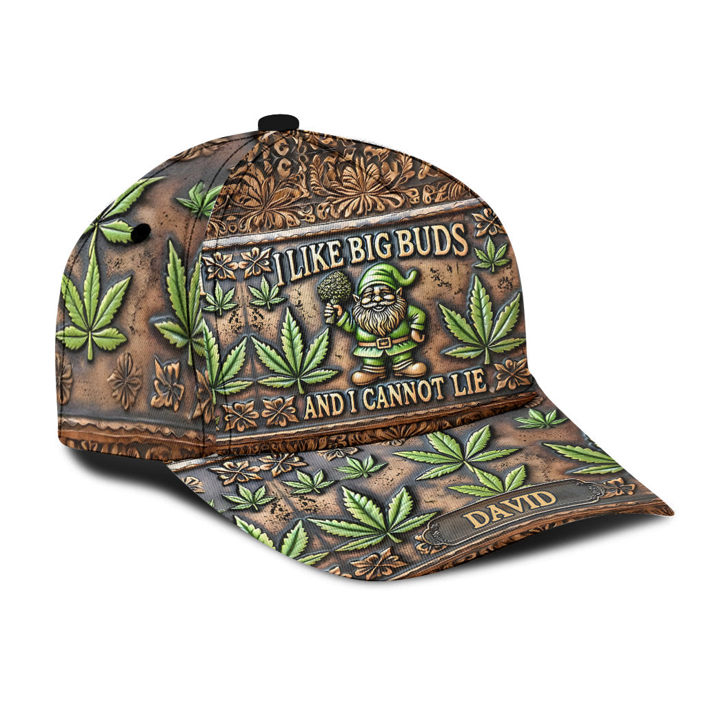 J'aime les grosses têtes - Casquette classique personnalisée pour les amateurs de cannabis