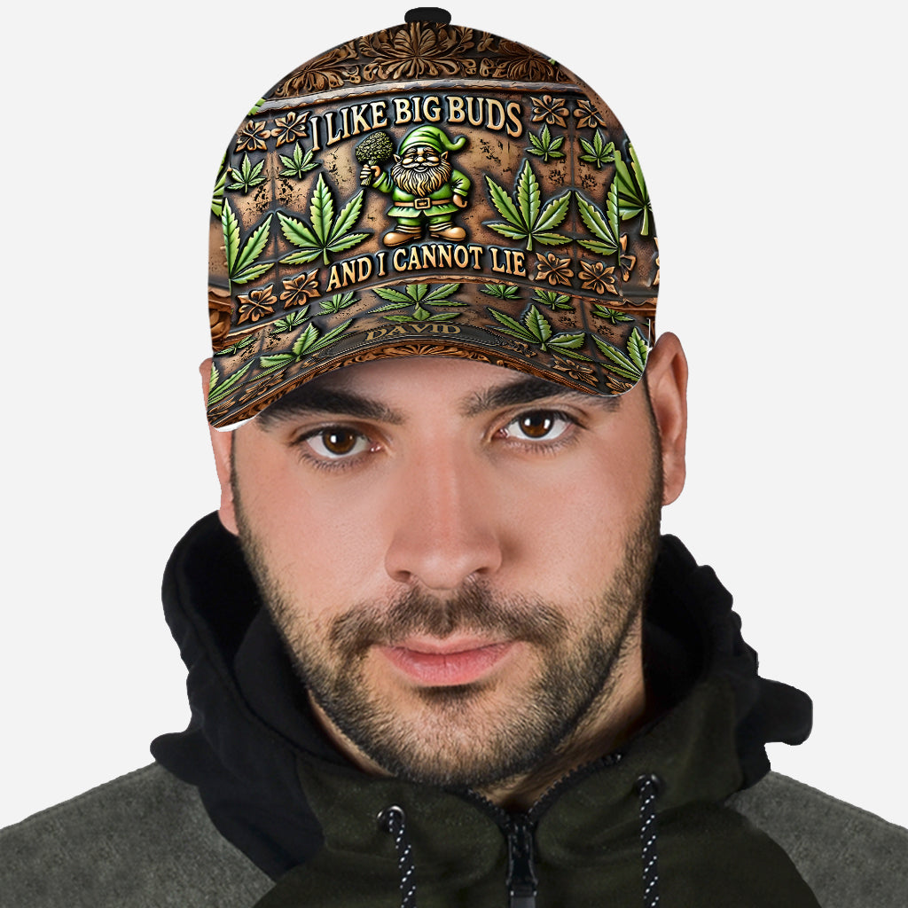 J'aime les grosses têtes - Casquette classique personnalisée pour les amateurs de cannabis
