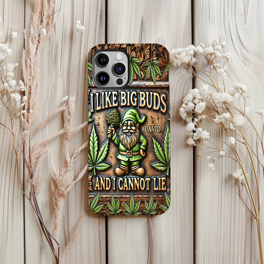 J'aime les grosses têtes - Coque de téléphone personnalisée avec impression intégrale sur le thème du cannabis