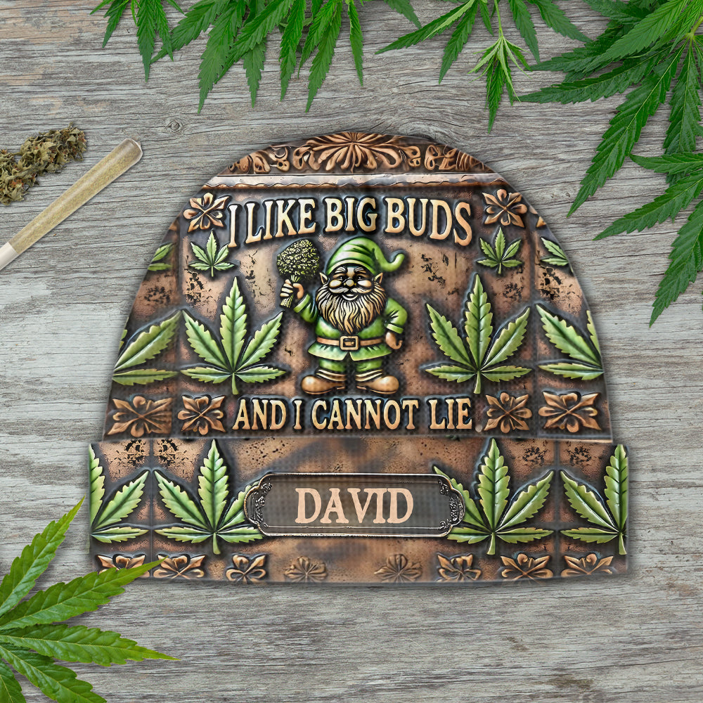 Ich mag große Buds – personalisierte Weed-Mütze