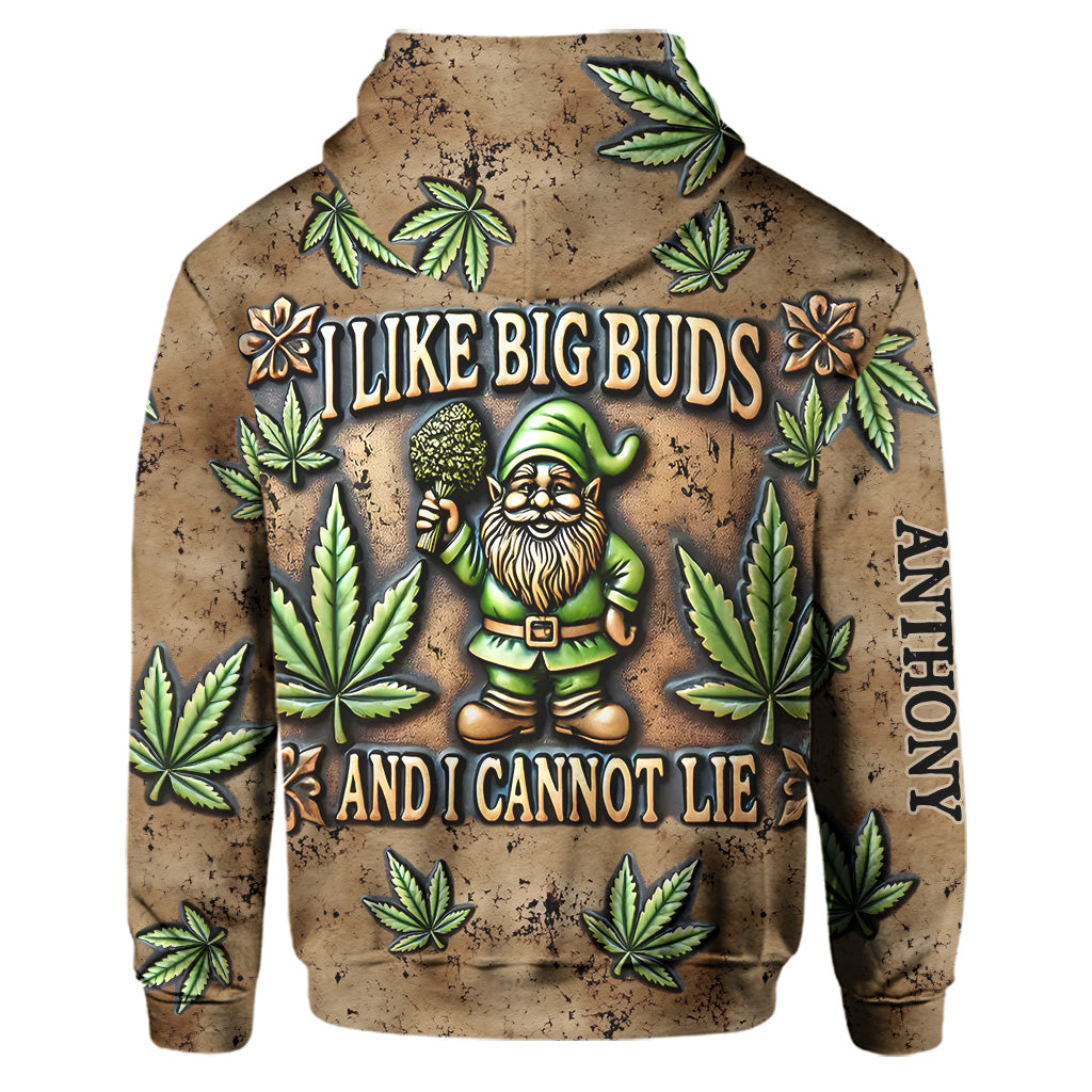 J'aime les grosses têtes - Sweat à capuche et pantalon de survêtement personnalisés sur le thème du cannabis