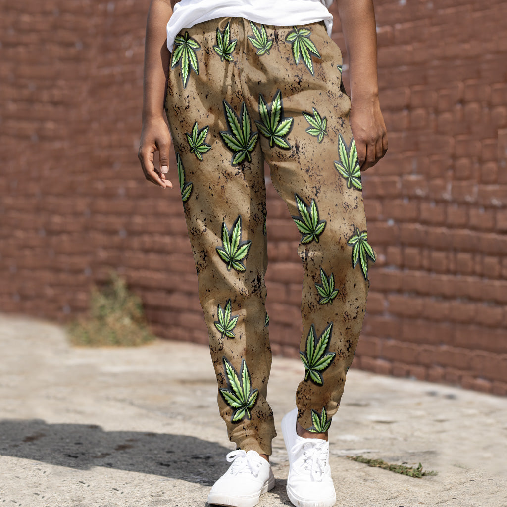 J'aime les grosses têtes - Sweat à capuche et pantalon de survêtement personnalisés sur le thème du cannabis