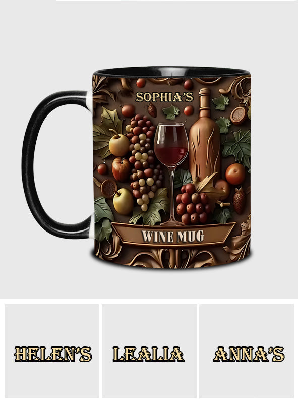 Ma tasse à vin - Tasse à vin personnalisée