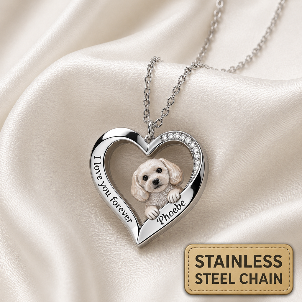 Personalisierter Welsh Corgi Metallanhänger - Aus jedem Foto