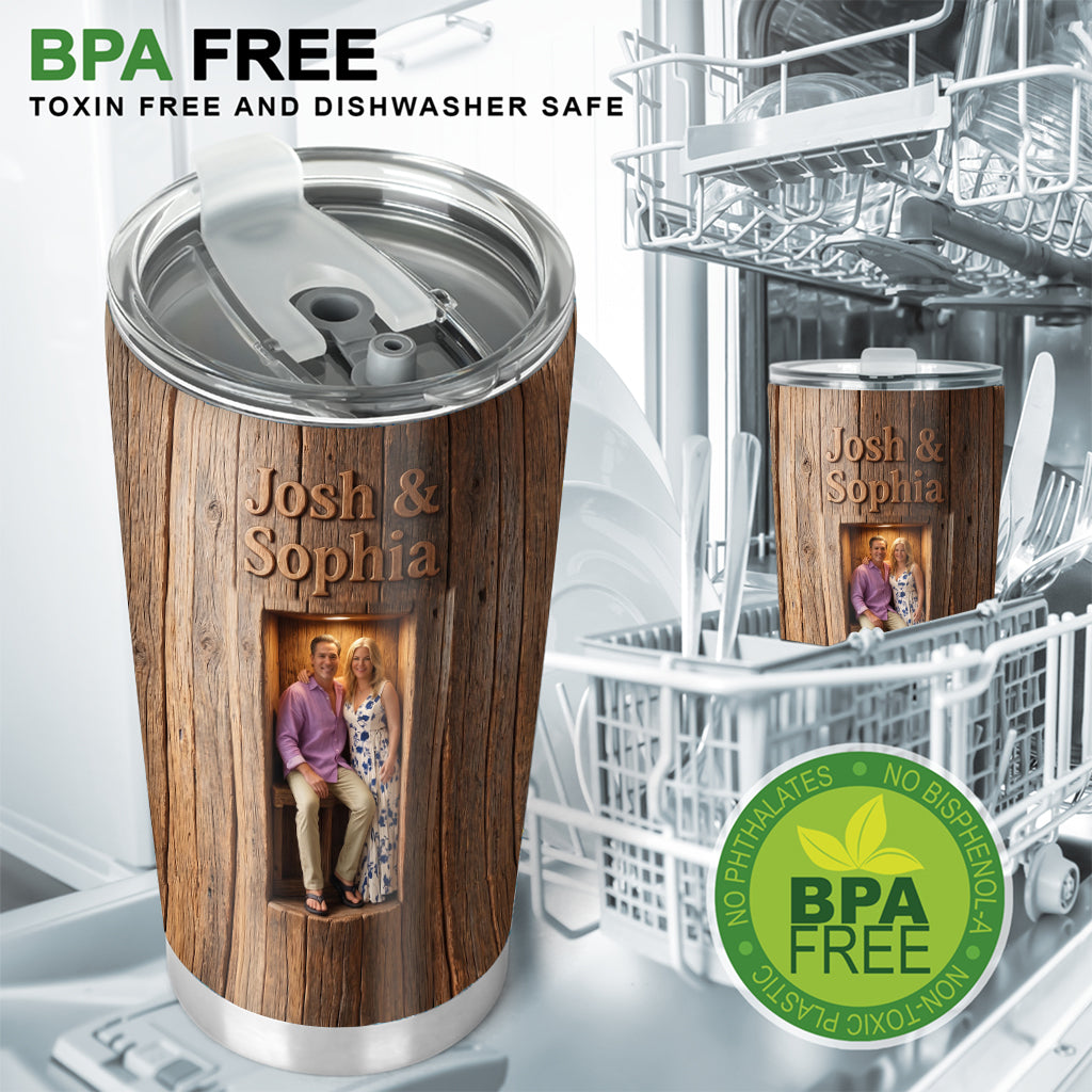 Personalized 'You & Me We Got This' Loving Elderly Black Couple Tumbler - Thoughtful Anniversary Gift for Longtime Married Partners