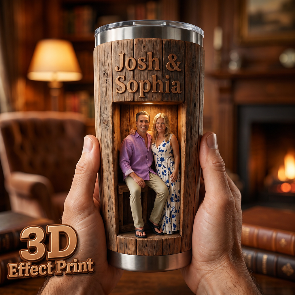 Rustic Personalized Elderly Couple Tumbler - 'You & Me We Got This' Custom Anniversary Gift For Longtime Married Partners