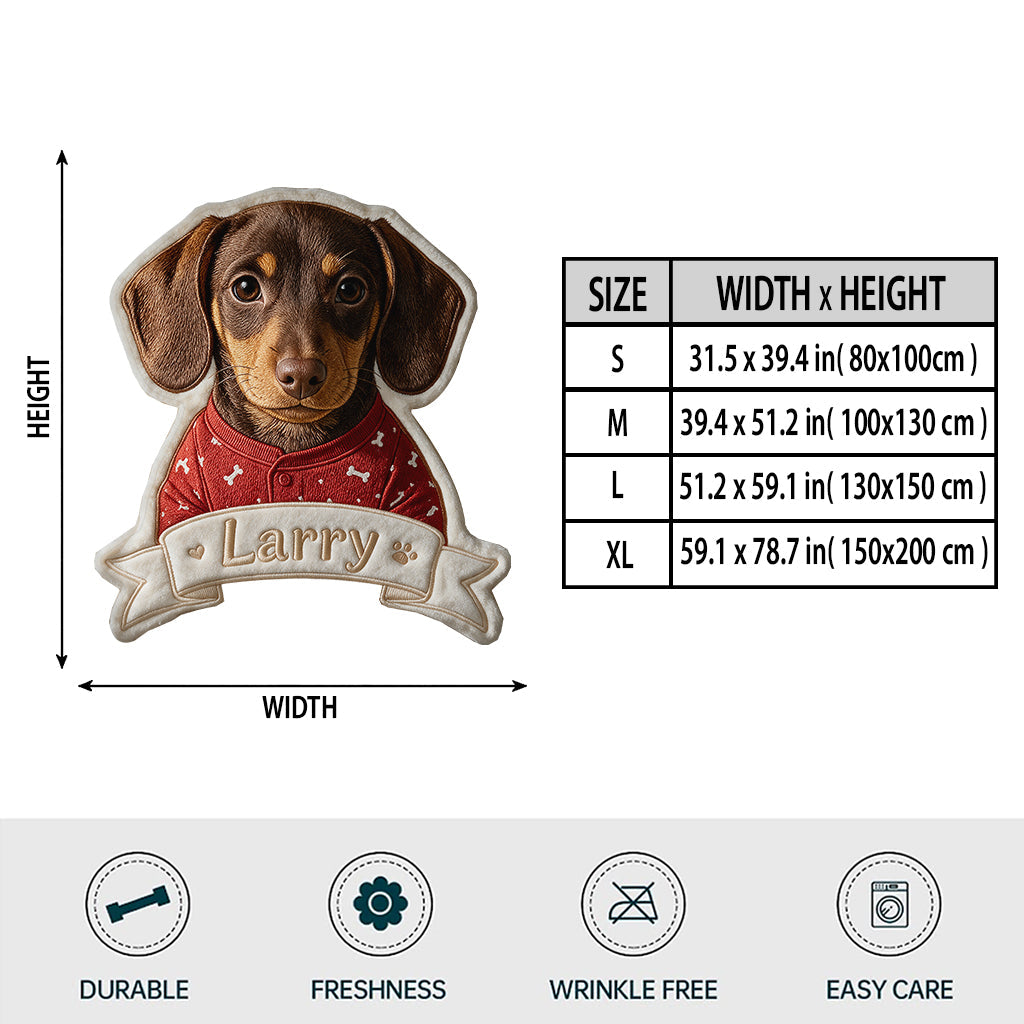 Couverture en Fleece Personnalisée en Forme de Chat Persan Écaille de Tortue, Cadeau Douillet pour Amateurs de Chats