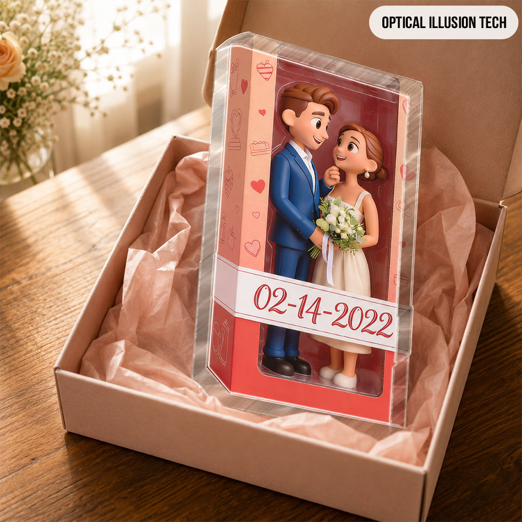 Personalized Romantic Black Couple Custom Shaped Acrylic Plaque | Naughty Valentine Anniversary Gift for Partner Desk Home Decor