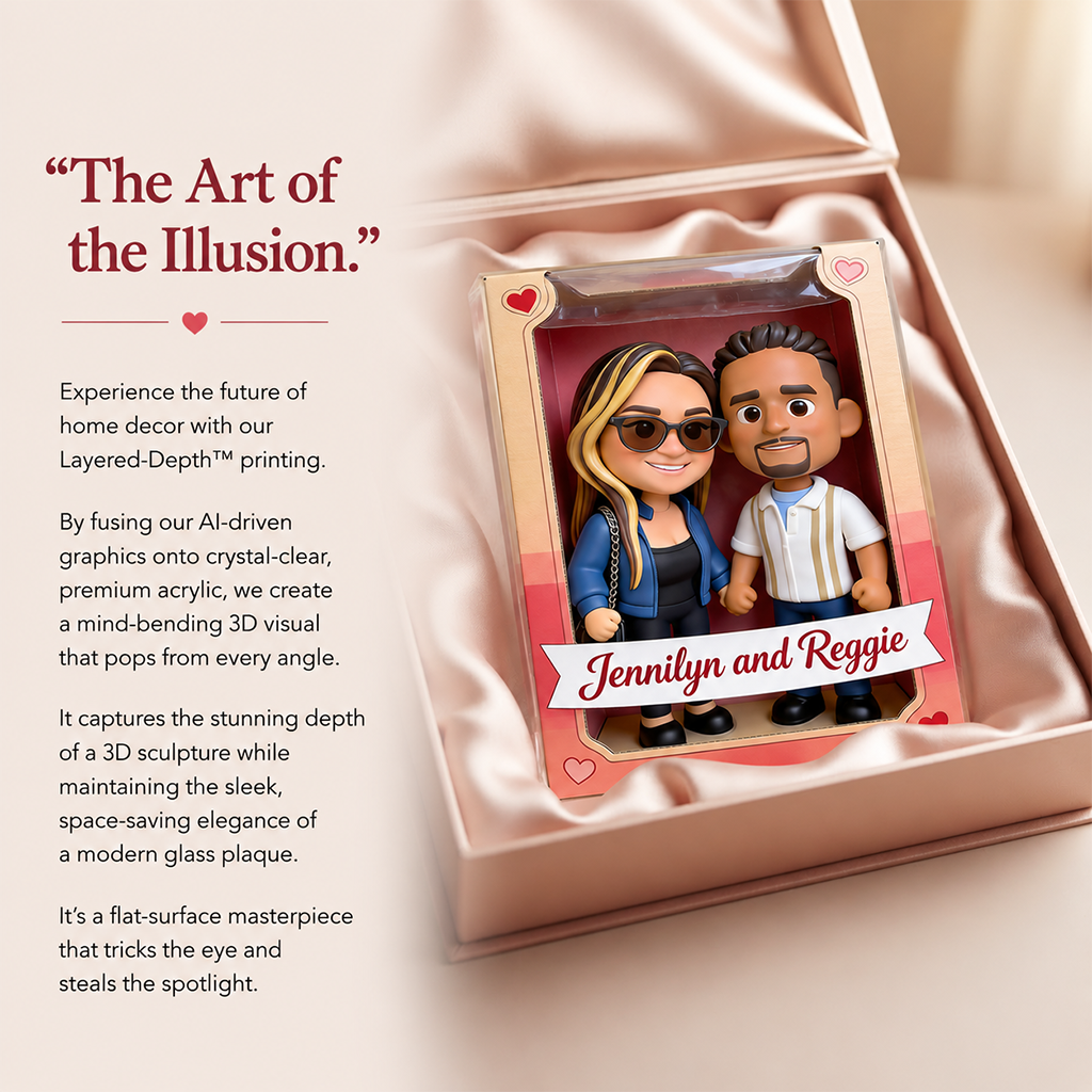 Personalized Romantic Black Couple Custom Shaped Acrylic Plaque | Naughty Valentine Anniversary Gift for Partner Desk Home Decor