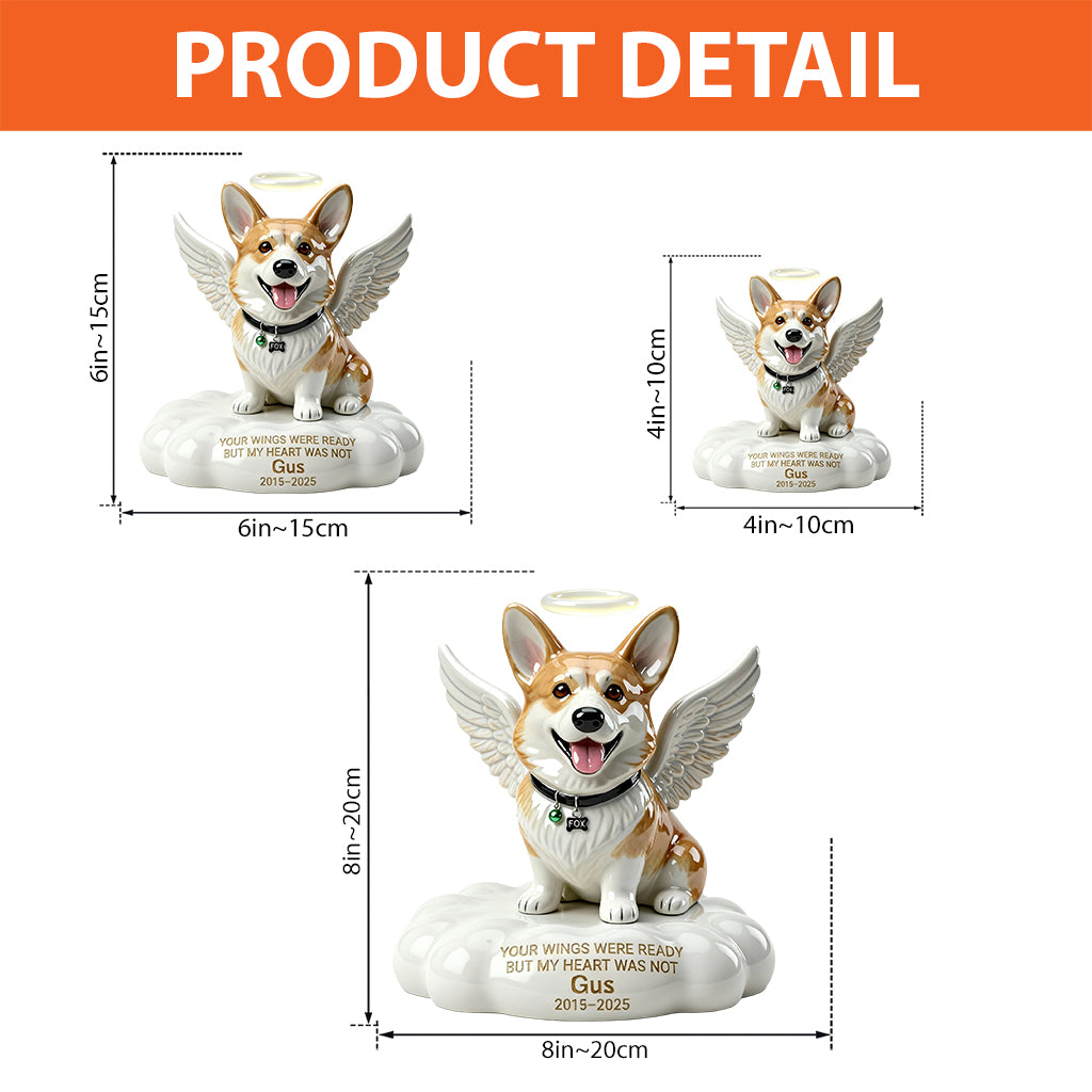 Custom Photo Angel Chihuahua Memorial Custom Shaped Acrylic Plaque Pet Loss Gift