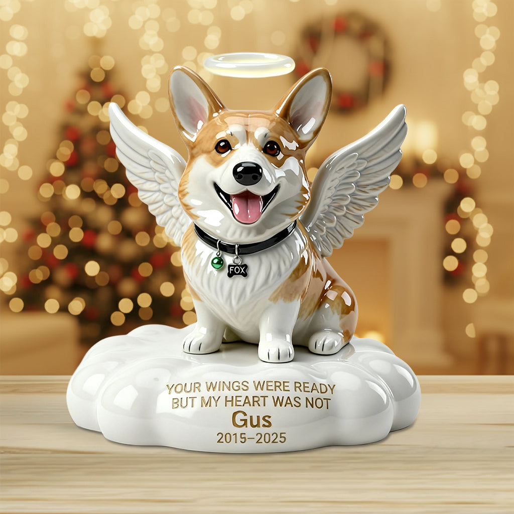 Custom Photo Angel Yellow Labrador Retriever Acrylic Plaque Dog Memorial Gift