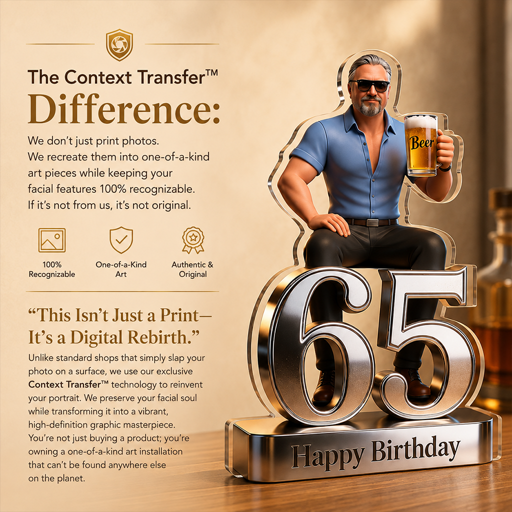Personalized 21st Birthday Latino Man Custom Shaped Acrylic Plaque Gift for Him