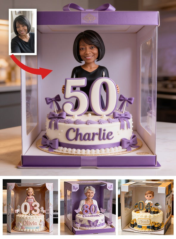 Personalized 50th Birthday Senior Black Woman Custom Shaped Acrylic Plaque Gift