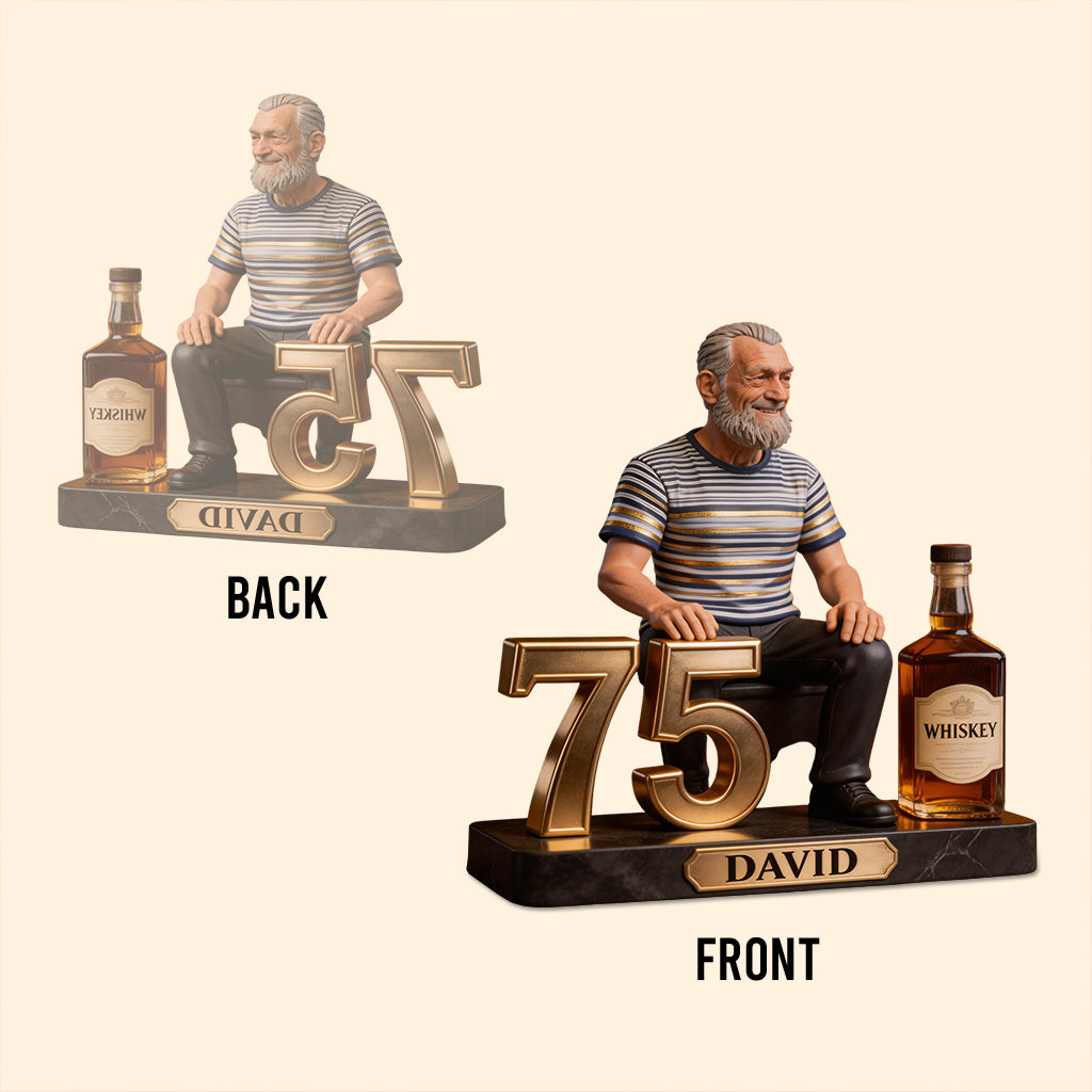 Personalized 21st Birthday Man Custom Shaped Acrylic Plaque Gift for Him