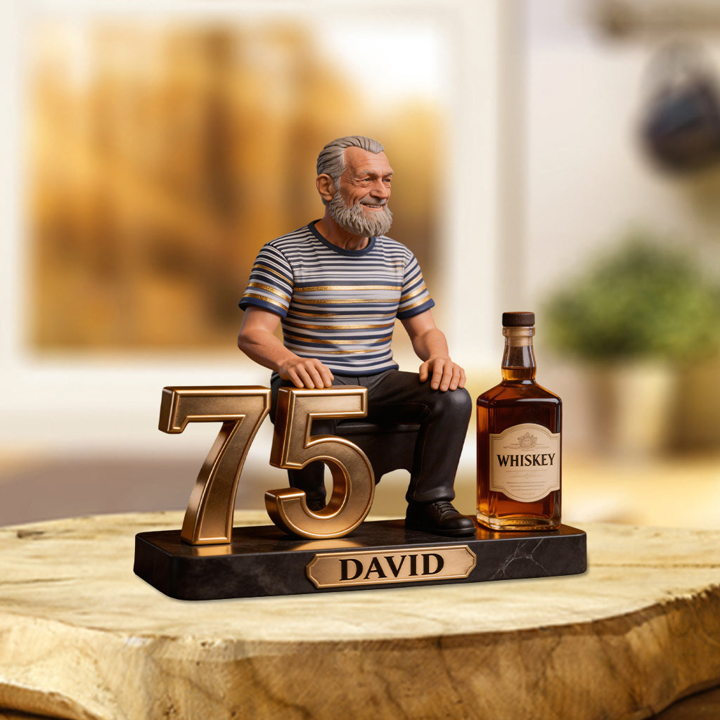 Personalized 21st Birthday Man Custom Shaped Acrylic Plaque Gift for Him
