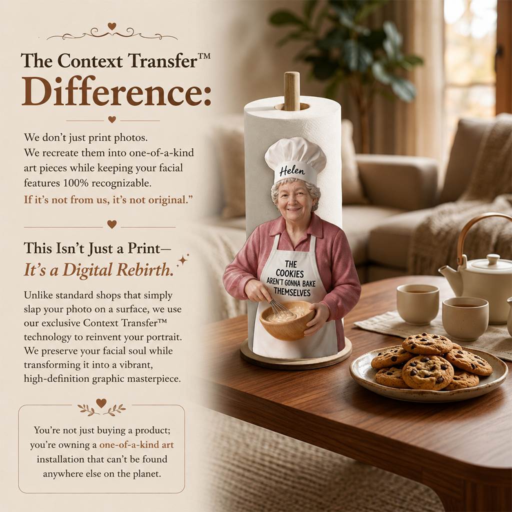 Support de Serviettes en Papier Personnalisé Petit Chef Latino