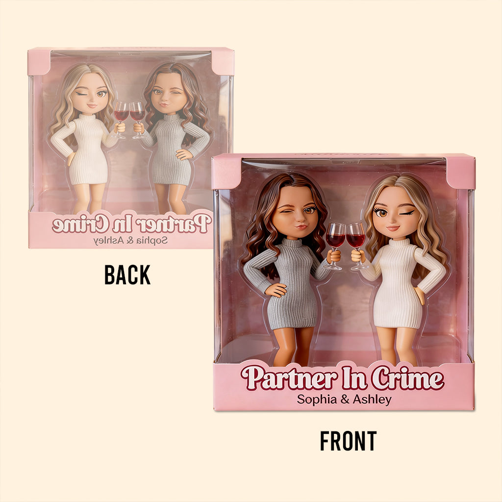 Custom Photo Older Latina Best Friends Shaped Acrylic Plaque Besties Forever Gift