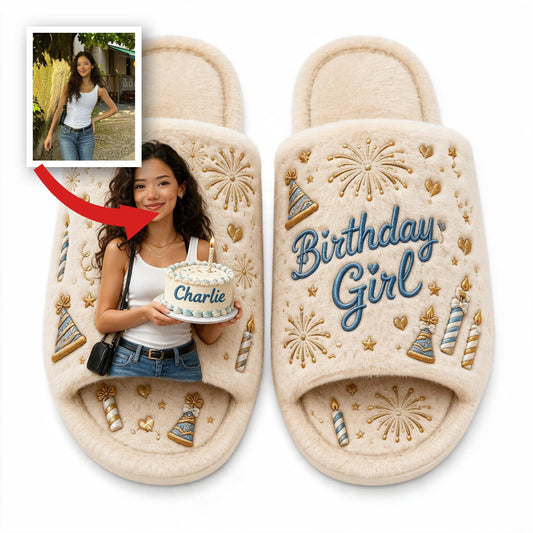 Personalisierte 21. Geburtstags-Slipper für Latina Frauen