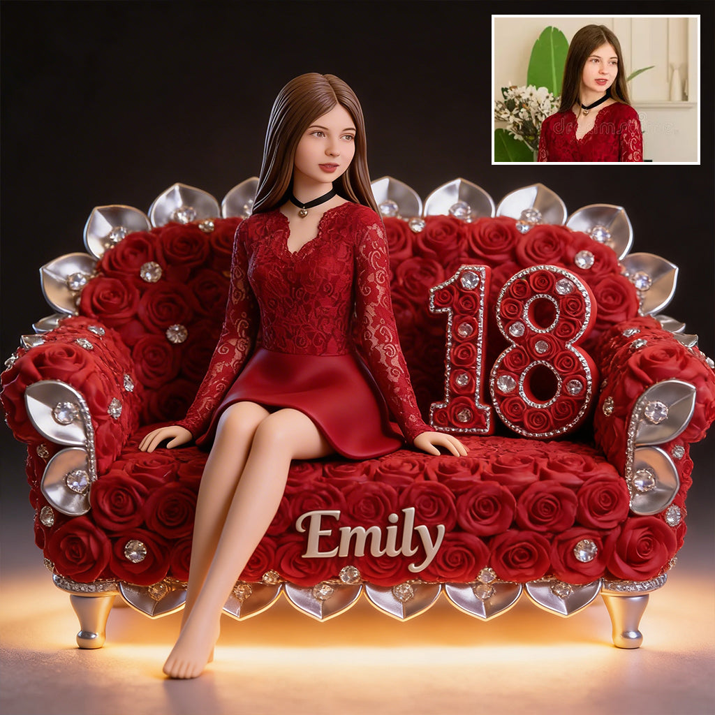 Personalized 70th Birthday Older Latina Woman Custom Shaped Acrylic Plaque Grandma Gift