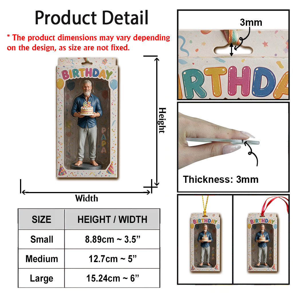 Personalisierte Geburtstagsornament für Latina Mädchen - Geschenk für Tochter, Enkelin, Nichte