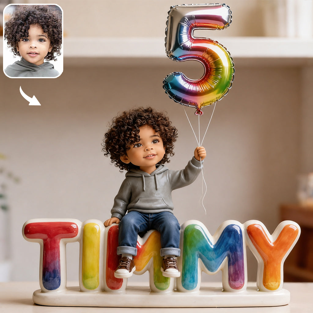 Personalized 25th Birthday Man Custom Shaped Acrylic Plaque Gift for Him