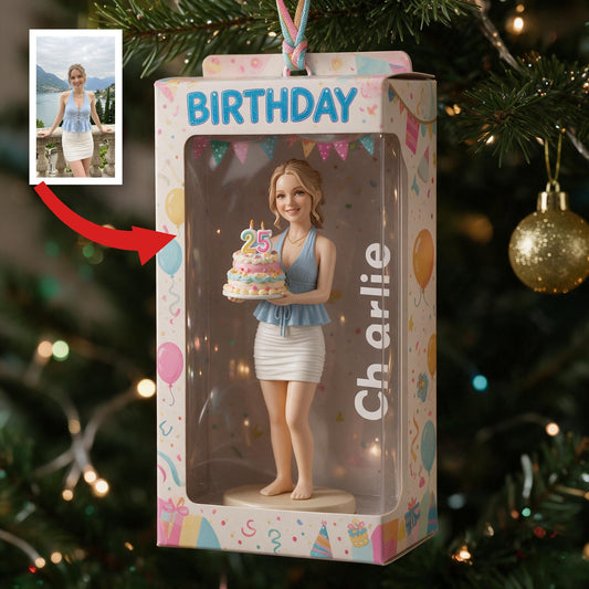 Personalisierte 25. Geburtstagsfrau Ornament, Bedeutungsvolles Geschenk für Sie