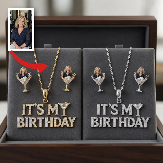 Collier Pendentif Personnalisé pour le 50e Anniversaire Femme d'Âge Moyen