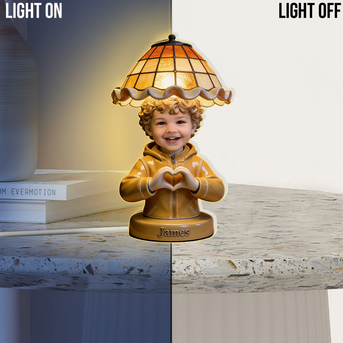 Personalisierte Latina Mädchen Acryl LED Nachtlicht Geschenk für Tochter Enkelin Nichte