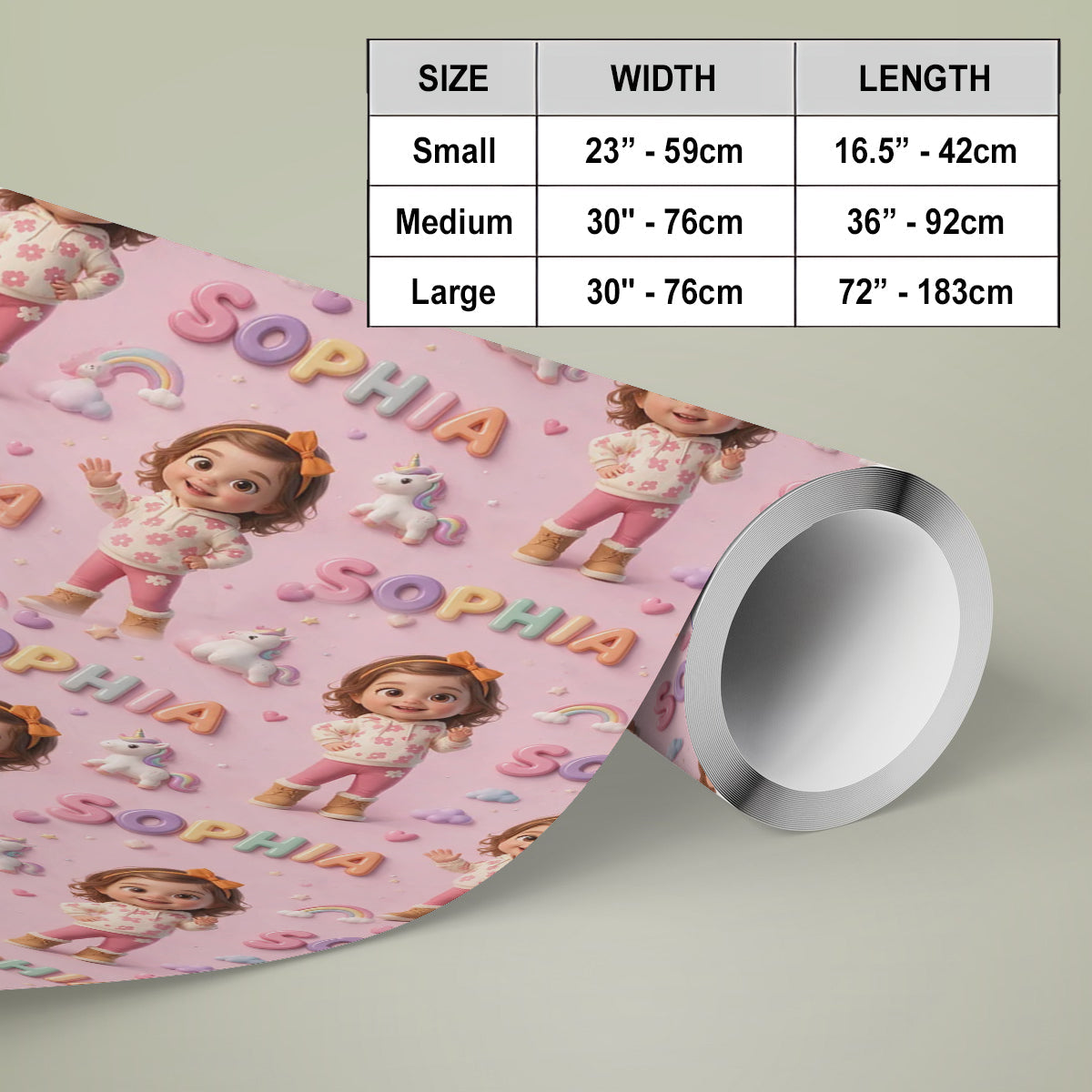Personalized 25th Birthday Black Woman Wrapping Paper Gift Wrap
